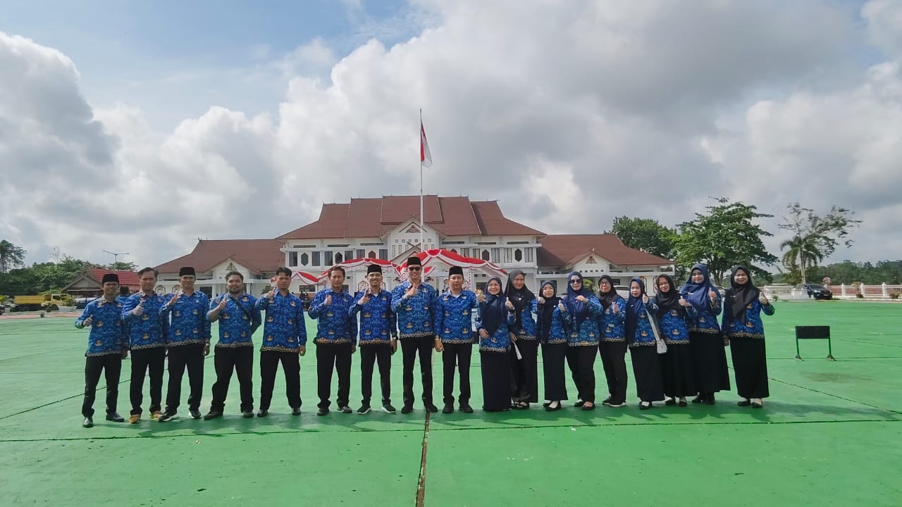 Upacara HUT KORPRI Ke-54 Tahun di Kabupaten Murung Raya